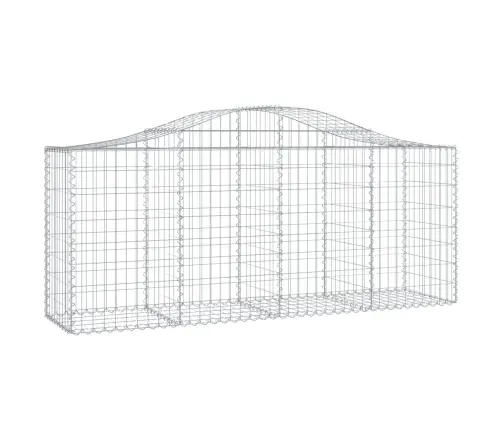 Kaarekujulised Gabioonkorvid 8, 200X50X80/100 Cm Tsingitud Raud