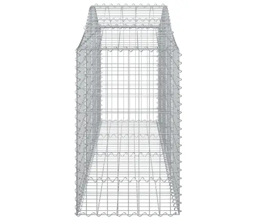 Kaarekujulised Gabioonkorvid 8, 200X50X80/100 Cm Tsingitud Raud