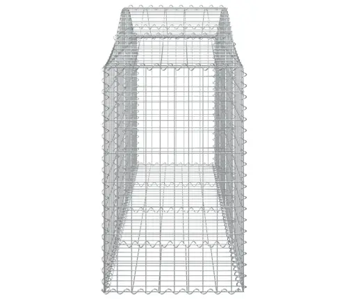 Kaarekujulised Gabioonkorvid 10, 200X50X80/100Cm Tsingitud Raud