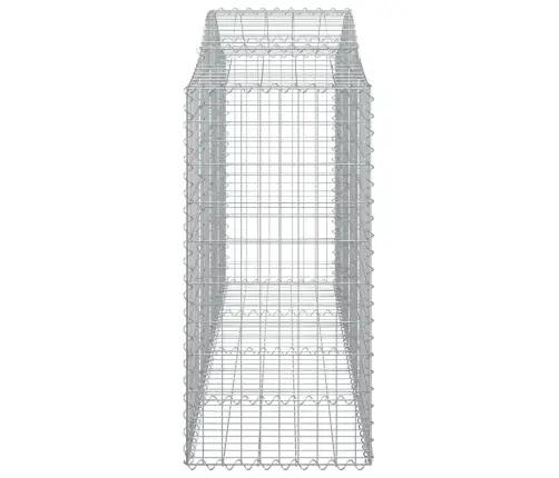 Išlenkti Gabiono Krepšiai, 7Vnt., 200X50X100/120cm Geležis