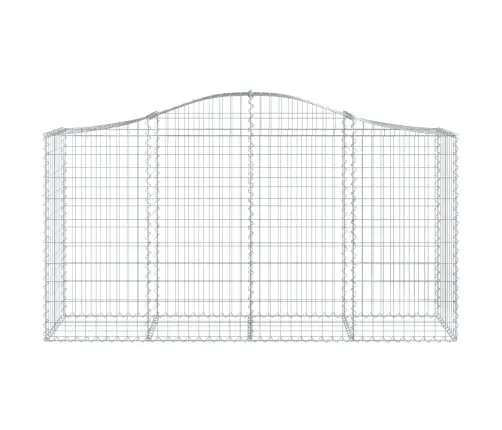 Kaarekujulised Gabioonkorvid 50 Tk, 200X50X100/120 cm Raud