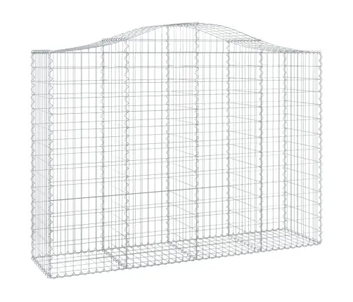 Kaarekujulised Gabioonkorvid 7 Tk, 200X50X140/160 cm Raud