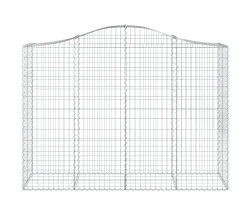 Kaarekujulised Gabioonkorvid 10 Tk, 200X50X140/160 cm Raud