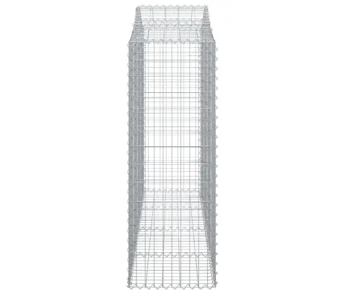 Kaarekujulised Gabioonkorvid 10 Tk, 200X50X140/160 cm Raud