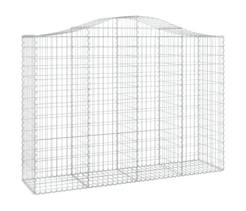 Kaarekujulised Gabioonkorvid 11 Tk, 200X50X140/160 cm Raud