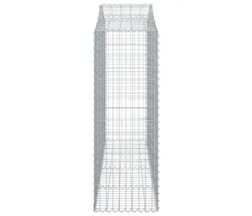 Arkveida Gabiona Grozi, 20Gb., 200X50X140/160Cm, Cinkota Dzelzs Vidaxl