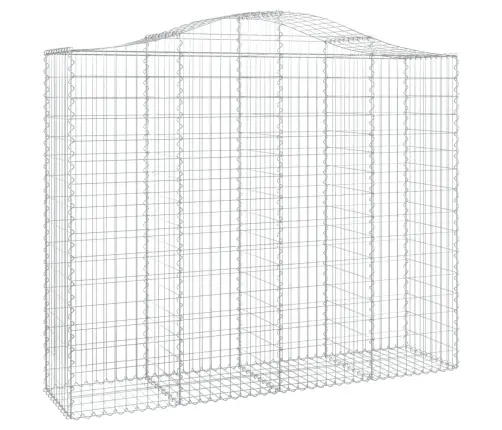 Kaarekujulised Gabioonkorvid 14 Tk, 200X50X160/180 cm Raud