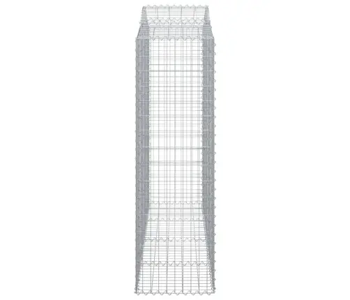 Kaarekujulised Gabioonkorvid 14 Tk, 200X50X160/180 cm Raud