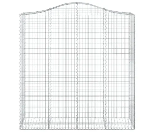 Išlenkti Gabiono Krepšiai, 6Vnt., 200X50X200/220cm Geležis