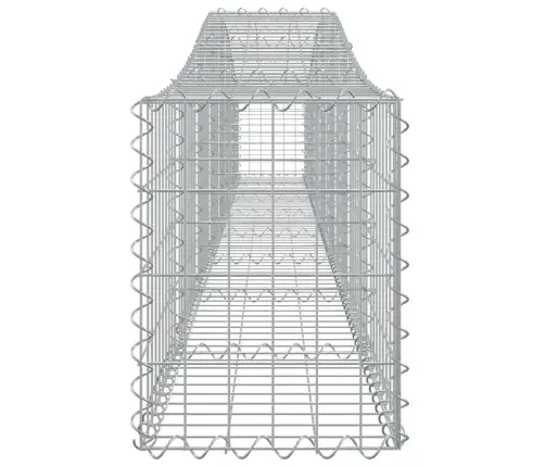 Kaarekujulised Gabioonkorvid 4 Tk, 400X30X40/60 cm Raud