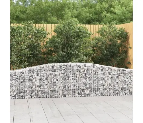 Kaarekujulised Gabioonkorvid 20 Tk, 400X30X60/80 cm Raud