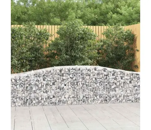 Kaarekujulised Gabioonkorvid 20 Tk, 400X50X60/80 cm Raud