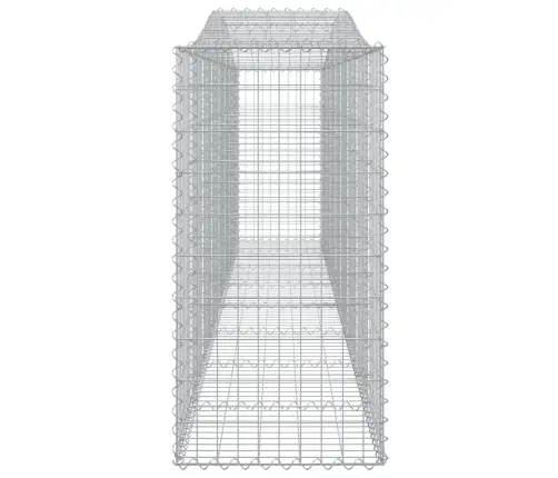Kaarekujulised Gabioonkorvid 15 Tk, 400X50X100/120 cm Raud