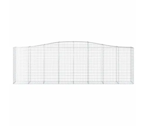 Kaarekujulised Gabioonkorvid 15 Tk, 400X50X120/140 cm Raud