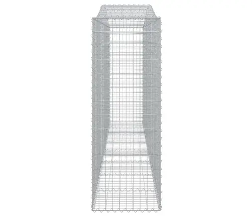 Arkveida Gabiona Grozi, 5 Gb., 400X50X140/160Cm, Cinkota Dzelzs Vidaxl