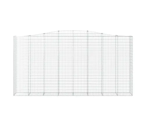 Kaarekujulised Gabioonkorvid 2 Tk, 400X50X200/220 cm Raud