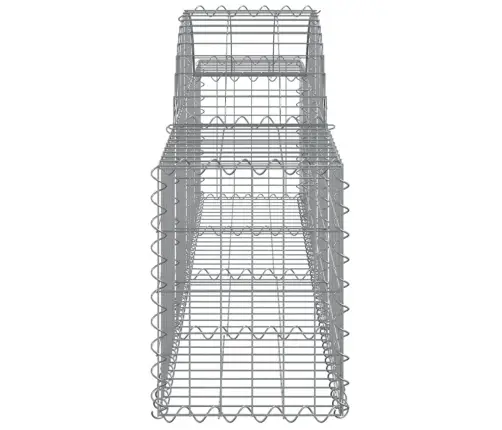 Kaarekujulised Gabioonkorvid 30 Tk, 200X30X40/60 cm Raud