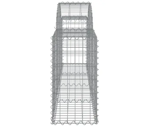 Kaarekujulised Gabioonkorvid 13 Tk, 200X30X60/80 cm Raud