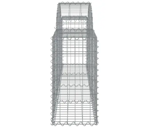 Kaarekujulised Gabioonkorvid 30 Tk, 200X30X60/80 cm Raud