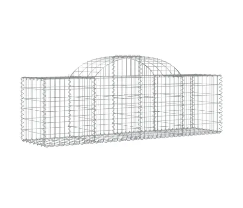 Kaarekujulised Gabioonkorvid 8 Tk, 200X50X60/80 cm Raud