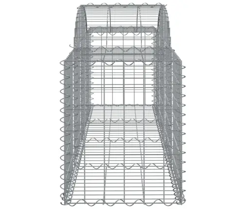 Kaarekujulised Gabioonkorvid 9 Tk, 200X50X60/80 cm Raud