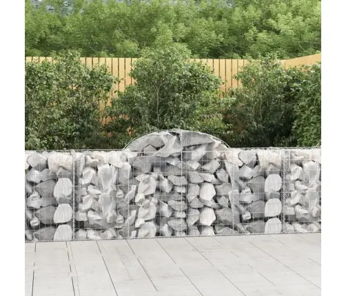 Kaarekujulised Gabioonkorvid 11, 200X50X80/100Cm Tsingitud Raud