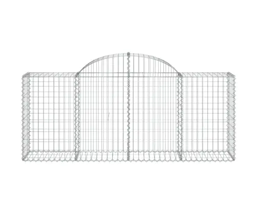Kaarekujulised Gabioonkorvid 13, 200X50X80/100Cm Tsingitud Raud