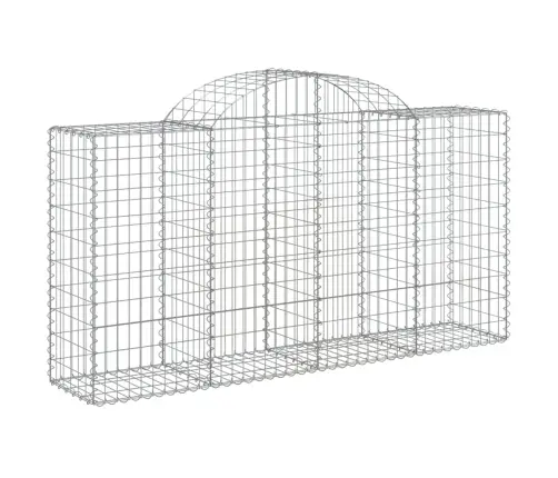 Kaarekujulised Gabioonkorvid 13 Tk, 200X50X100/120 cm Raud