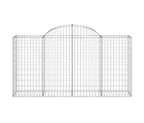 Kaarekujulised Gabioonkorvid 13 Tk, 200X50X100/120 cm Raud