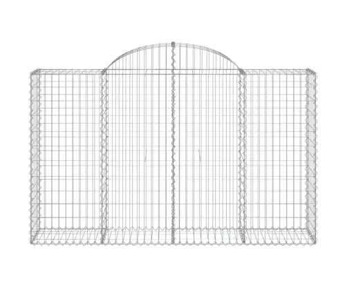 Kaarekujulised Gabioonkorvid 50 Tk, 200X50X120/140 cm Raud