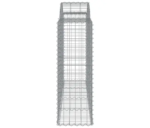 Kaarekujulised Gabioonkorvid 50 Tk, 200X50X120/140 cm Raud
