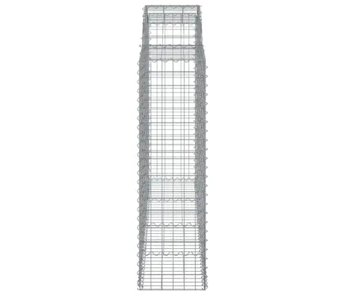 Kaarekujulised Gabioonkorvid 3 Tk, 200X50X140/160 cm Raud