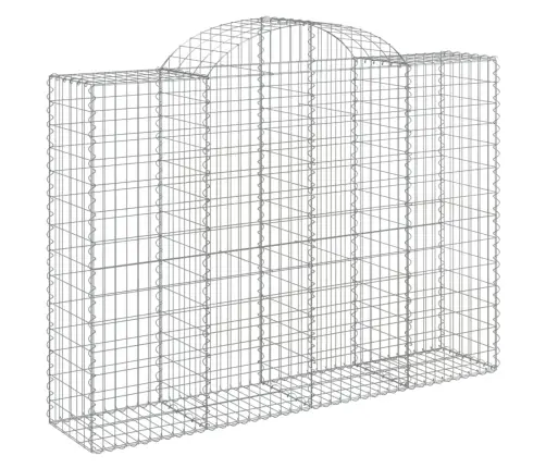 Kaarekujulised Gabioonkorvid 11 Tk, 200X50X140/160 cm Raud