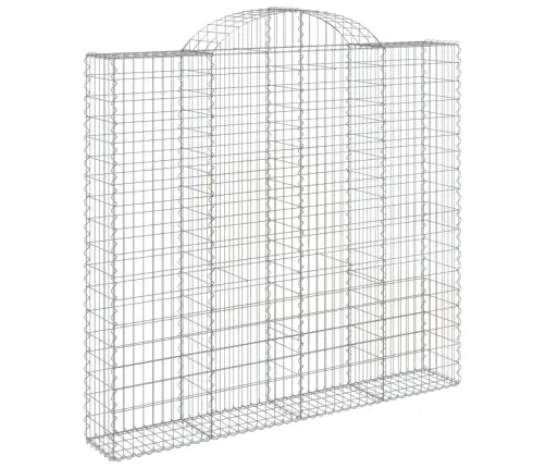 Kaarekujulised Gabioonkorvid 5 Tk, 200X50X180/200 cm Raud