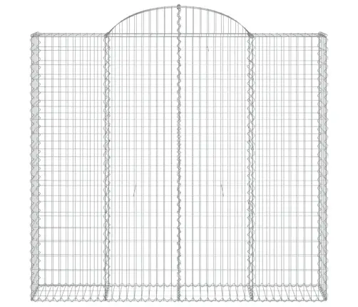 Kaarekujulised Gabioonkorvid 5 Tk, 200X50X180/200 cm Raud