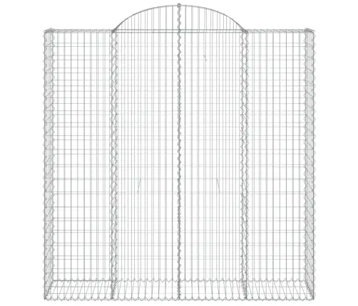 Kaarekujulised Gabioonkorvid 10 Tk, 200X50X200/220 cm Raud