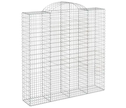 Arkveida Gabiona Grozi, 13Gb., 200X50X200/220Cm, Cinkota Dzelzs Vidaxl