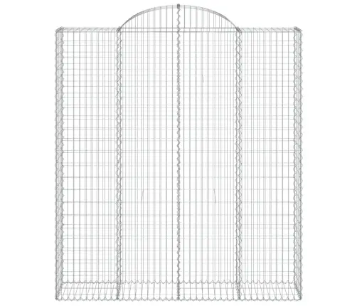 Kaarekujulised Gabioonkorvid 13 Tk, 200X50X220/240 cm Raud