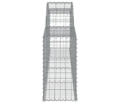 Kaarekujulised Gabioonkorvid 7 Tk, 300 X 30 X 60/80 cm Raud