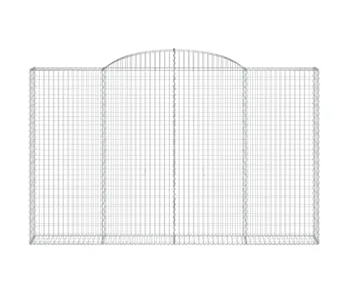 Arkveida Gabiona Grozi, 5 Gb., 300X30X180/200Cm, Cinkota Dzelzs Vidaxl