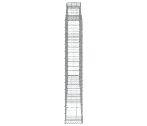 Arkveida Gabiona Grozi, 5 Gb., 300X30X180/200Cm, Cinkota Dzelzs Vidaxl