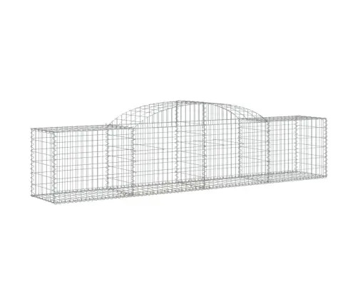 Kaarekujulised Gabioonkorvid 6 Tk, 300X50X60/80 cm Raud
