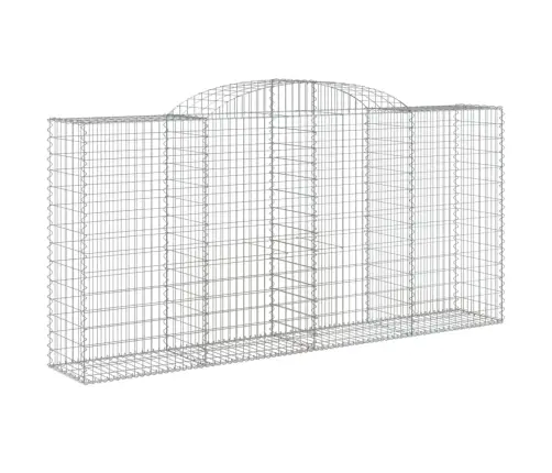 Kaarekujulised Gabioonkorvid 6 Tk, 300X50X140/160 cm Raud