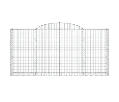 Kaarekujulised Gabioonkorvid 9 Tk, 300X50X140/160 cm Raud