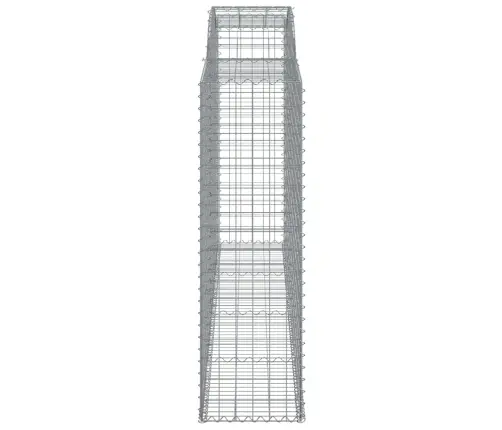 Kaarekujulised Gabioonkorvid 15 Tk, 300X50X160/180 cm Raud