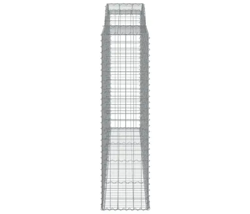 Arkveida Gabiona Grozi, 4 Gb., 300X50X180/200Cm, Cinkota Dzelzs Vidaxl