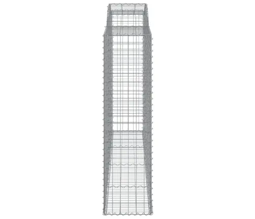 Arkveida Gabiona Grozi, 5 Gb., 300X50X180/200Cm, Cinkota Dzelzs Vidaxl