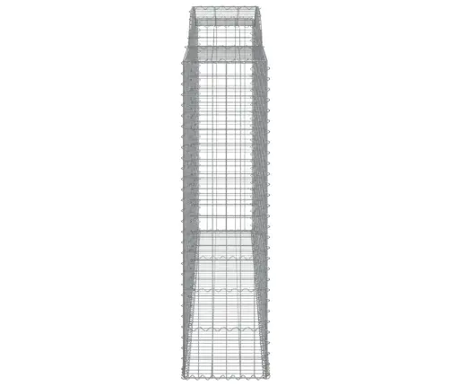 Arkveida Gabiona Grozi, 6 Gb., 300X50X180/200Cm, Cinkota Dzelzs Vidaxl