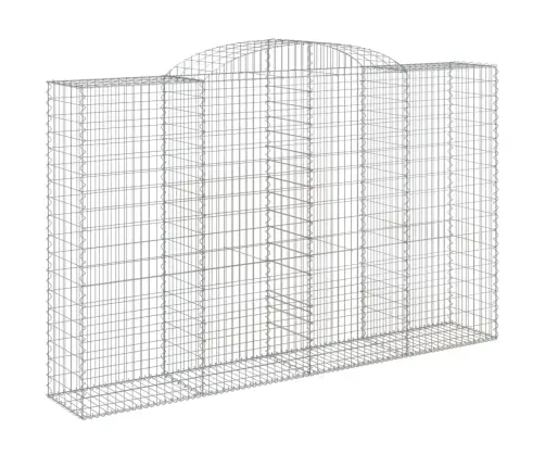 Išlenkti Gabiono Krepšiai, 8Vnt., 300X50X180/200cm Geležis