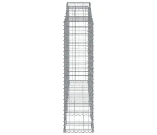 Arkveida Gabiona Grozi, 17Gb., 300X50X180/200Cm, Cinkota Dzelzs Vidaxl